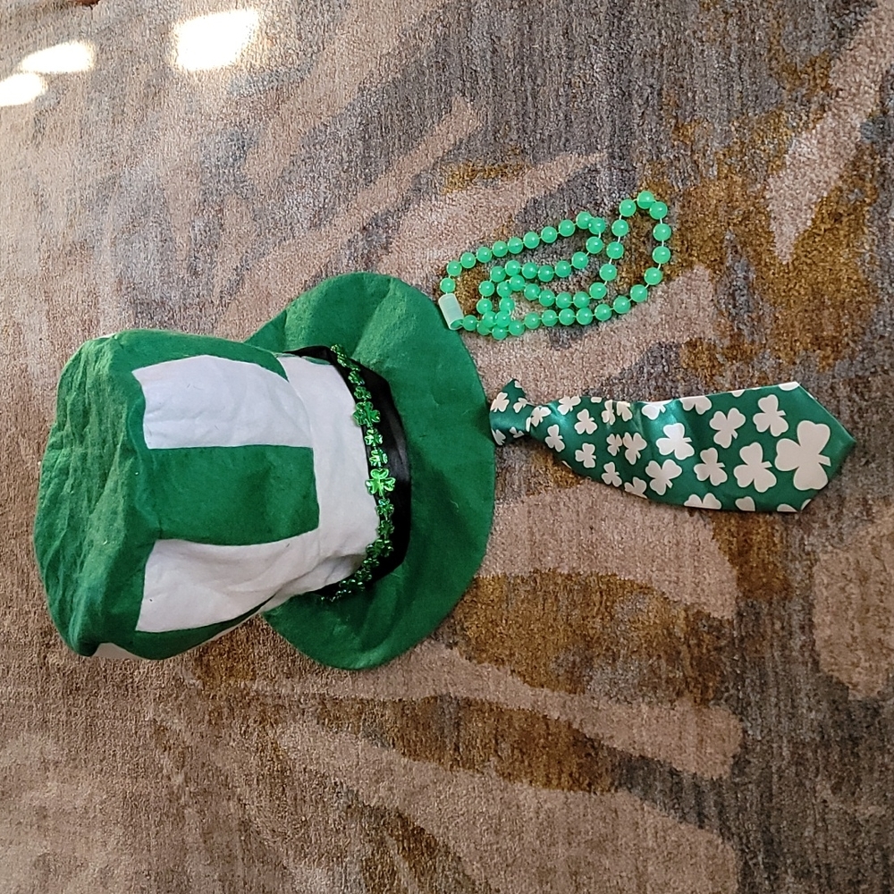 St. Patrick's Day Hat & Tie Bundle